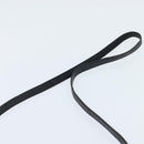 Christian Dior Honeycomb Canvas Shoulder Bag PVC Navy gold Auth 150747-8