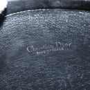 Christian Dior Trotter Canvas Shoulder Bag Navy Gold Auth 150748-15