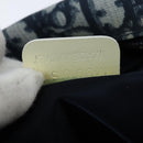 Christian Dior Trotter Canvas Shoulder Bag PVC Blue Silver Auth 150753-12