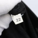 PRADA Tote Bag Nylon Black Silver Auth 150776-12