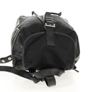 PRADA Backpack Nylon Leather Black Silver Auth 150778-6