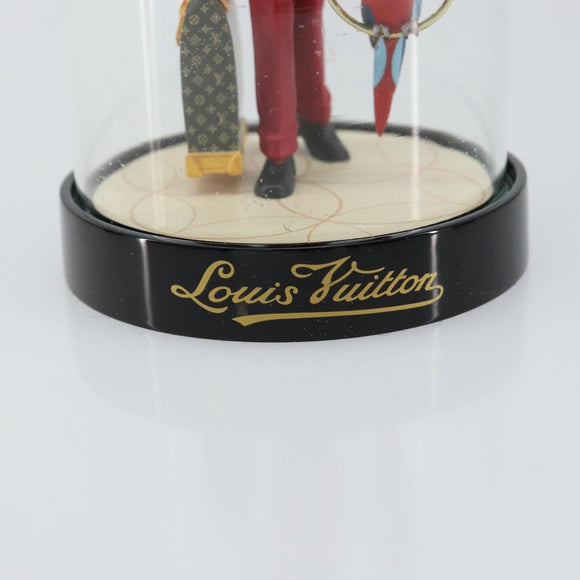 LOUIS VUITTON Snow Globe Pageboy VIP Limited Clear Red LV Auth 150781