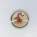 LOUIS VUITTON Snow Globe Pageboy VIP Limited Clear Red LV Auth 150781-6