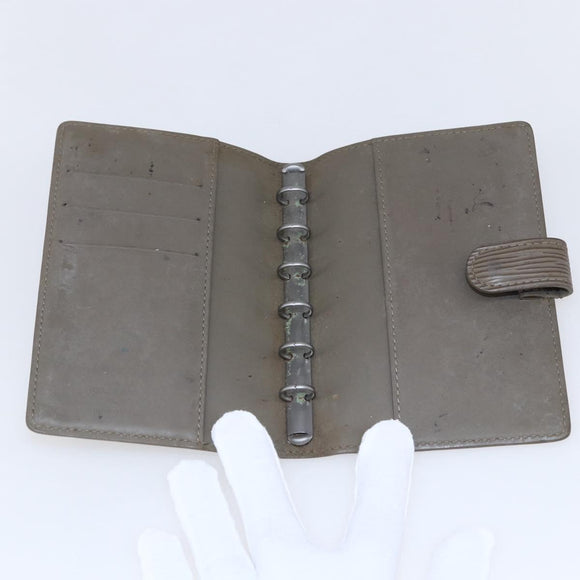 LOUIS VUITTON Epi Agenda PM Day Planner Cover Lilac R2005B LV Auth 150784