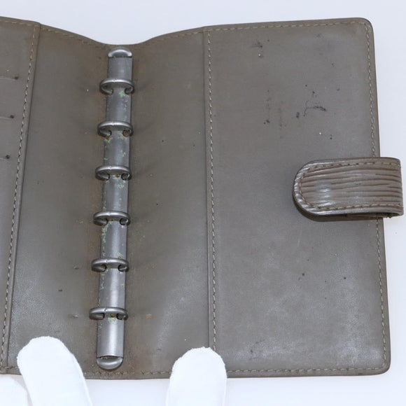 LOUIS VUITTON Epi Agenda PM Day Planner Cover Lilac R2005B LV Auth 150784