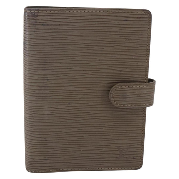 LOUIS VUITTON Epi Agenda PM Day Planner Cover Lilac R2005B LV Auth 150784