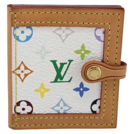 LOUIS VUITTON Multicolor Portofoto 2 Photo Frame White M58003 LV Auth 150787 - 0