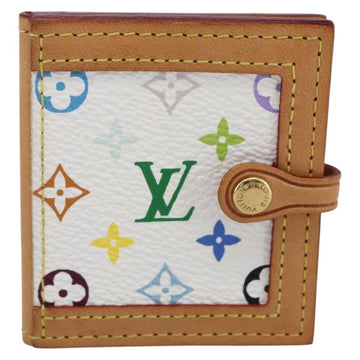 LOUIS VUITTON Multicolor Portofoto 2 Photo Frame White M58003 LV Auth 150787 - 0