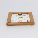 LOUIS VUITTON Multicolor Portofoto 2 Photo Frame White M58003 LV Auth 150787-5