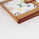 LOUIS VUITTON Multicolor Portofoto 2 Photo Frame White M58003 LV Auth 150787-9