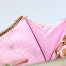 LOUIS VUITTON Multicolor Pochette Cles NM Coin Purse White M93734 LV Auth 150788-19