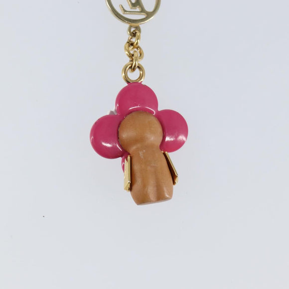 LOUIS VUITTON Vivienne Hawaii Charm metal Pink M01356 LV Auth 150789
