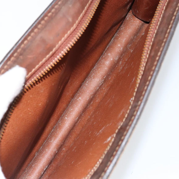 LOUIS VUITTON Monogram Pochette Homme Clutch Bag M51795 LV Auth 150800