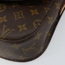 LOUIS VUITTON Monogram Saint Cloud GM Shoulder Bag Vintage M51242 LV Auth 150801-14