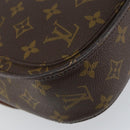 LOUIS VUITTON Monogram Saint Cloud GM Shoulder Bag Vintage M51242 LV Auth 150801-9