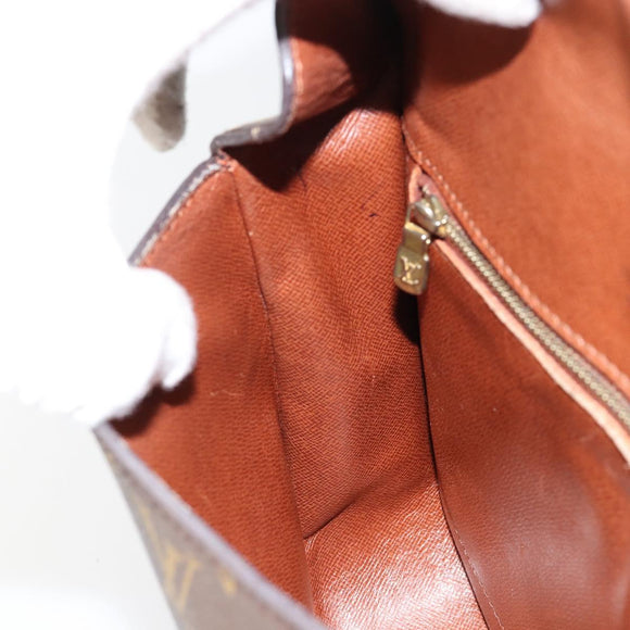 LOUIS VUITTON Monogram Saint Cloud GM Shoulder Bag Vintage M51242 LV Auth 150801