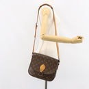 LOUIS VUITTON Monogram Saint Cloud GM Shoulder Bag Vintage M51242 LV Auth 150801-25