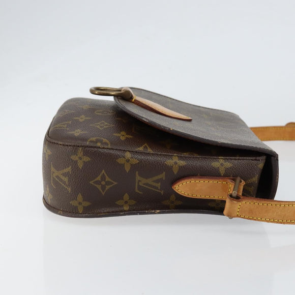 LOUIS VUITTON Monogram Saint Cloud GM Shoulder Bag Vintage M51242 LV Auth 150801