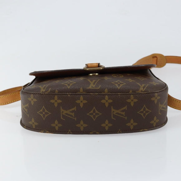 LOUIS VUITTON Monogram Saint Cloud GM Shoulder Bag Vintage M51242 LV Auth 150801