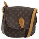 LOUIS VUITTON Monogram Saint Cloud GM Shoulder Bag M51242 LV Auth 150802-1