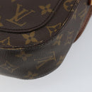 LOUIS VUITTON Monogram Saint Cloud GM Shoulder Bag M51242 LV Auth 150802-16