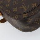 LOUIS VUITTON Monogram Saint Cloud GM Shoulder Bag M51242 LV Auth 150802-17