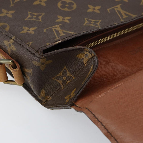 LOUIS VUITTON Monogram Saint Cloud GM Shoulder Bag M51242 LV Auth 150802