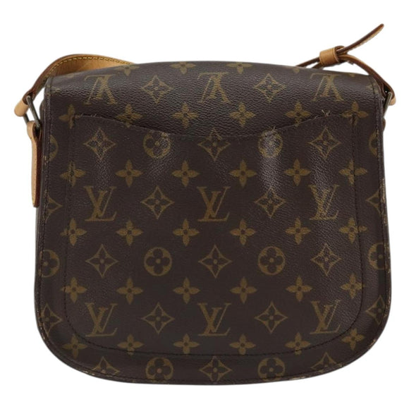 LOUIS VUITTON Monogram Saint Cloud GM Shoulder Bag M51242 LV Auth 150802