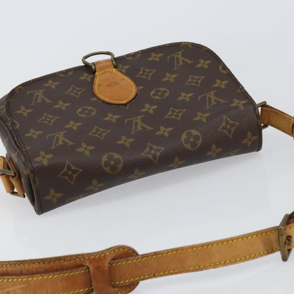 LOUIS VUITTON Monogram Saint Cloud GM Shoulder Bag M51242 LV Auth 150802