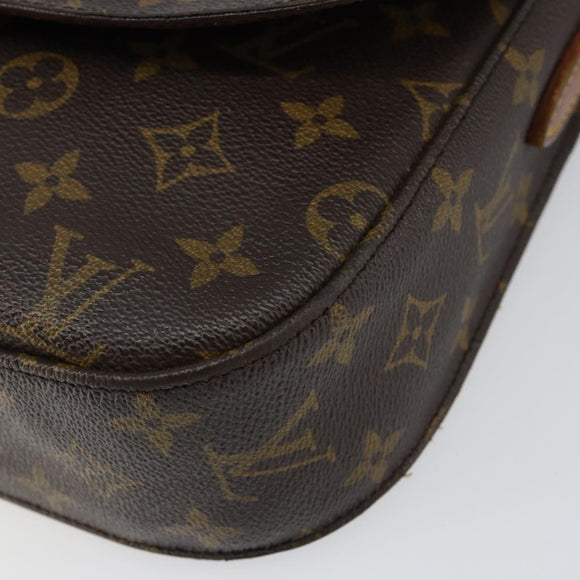 LOUIS VUITTON Monogram Saint Cloud GM Shoulder Bag M51242 LV Auth 150803