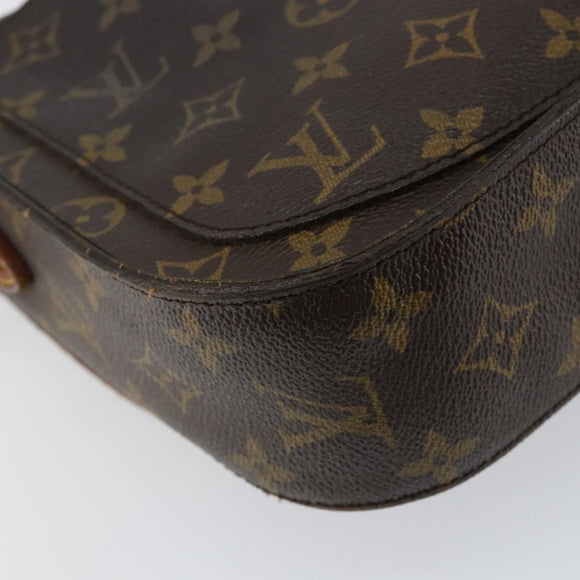 LOUIS VUITTON Monogram Saint Cloud GM Shoulder Bag M51242 LV Auth 150803