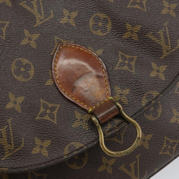 LOUIS VUITTON Monogram Saint Cloud GM Shoulder Bag M51242 LV Auth 150803