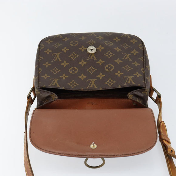 LOUIS VUITTON Monogram Saint Cloud GM Shoulder Bag M51242 LV Auth 150803