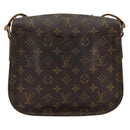 LOUIS VUITTON Monogram Saint Cloud GM Shoulder Bag M51242 LV Auth 150803-2
