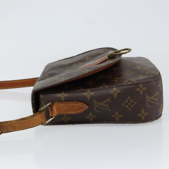 LOUIS VUITTON Monogram Saint Cloud GM Shoulder Bag M51242 LV Auth 150803