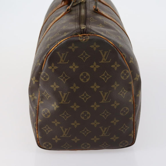 LOUIS VUITTON Monogram Keepall 45 Boston Bag M41428 LV Auth 150804