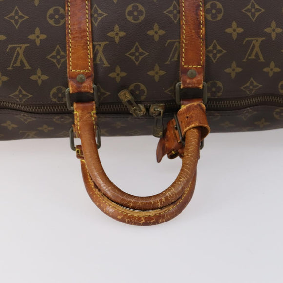 LOUIS VUITTON Monogram Keepall 45 Boston Bag M41428 LV Auth 150804