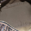 FENDI Zucca Canvas Hand Bag 2way Black Brown Auth 150808-11