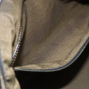 FENDI Zucca Canvas Hand Bag 2way Black Brown Auth 150808-25