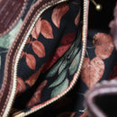 LOEWE Backpack Canvas PVC Black Gold Auth 150809-24