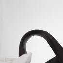 LOEWE Backpack Canvas PVC Black Gold Auth 150809-8