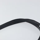 Christian Dior Trotter Canvas Shoulder Bag Navy Gold Auth 150810-8