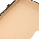 BALLY Attache Case Leather Black Gold Auth 150811-18