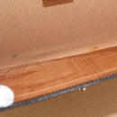 BALLY Attache Case Leather Black Gold Auth 150811-21