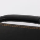 BALLY Attache Case Leather Black Gold Auth 150811-8