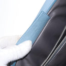 BALENCIAGA Hand Bag Leather Light Blue Silver Auth 150812-12