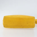 CHANEL Matelasse Shoulder Bag Lamb Skin Yellow Gold CC Auth 150813-5