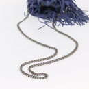 Stella MacCartney Falabella Chain Bag Polyester Blue Silver 410875 Auth 150814-7