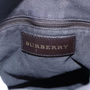 BURBERRY Nova Check Tote Bag PVC Beige Gold Auth 150816-17