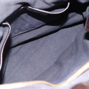 BURBERRY Nova Check Tote Bag PVC Beige Gold Auth 150816-22